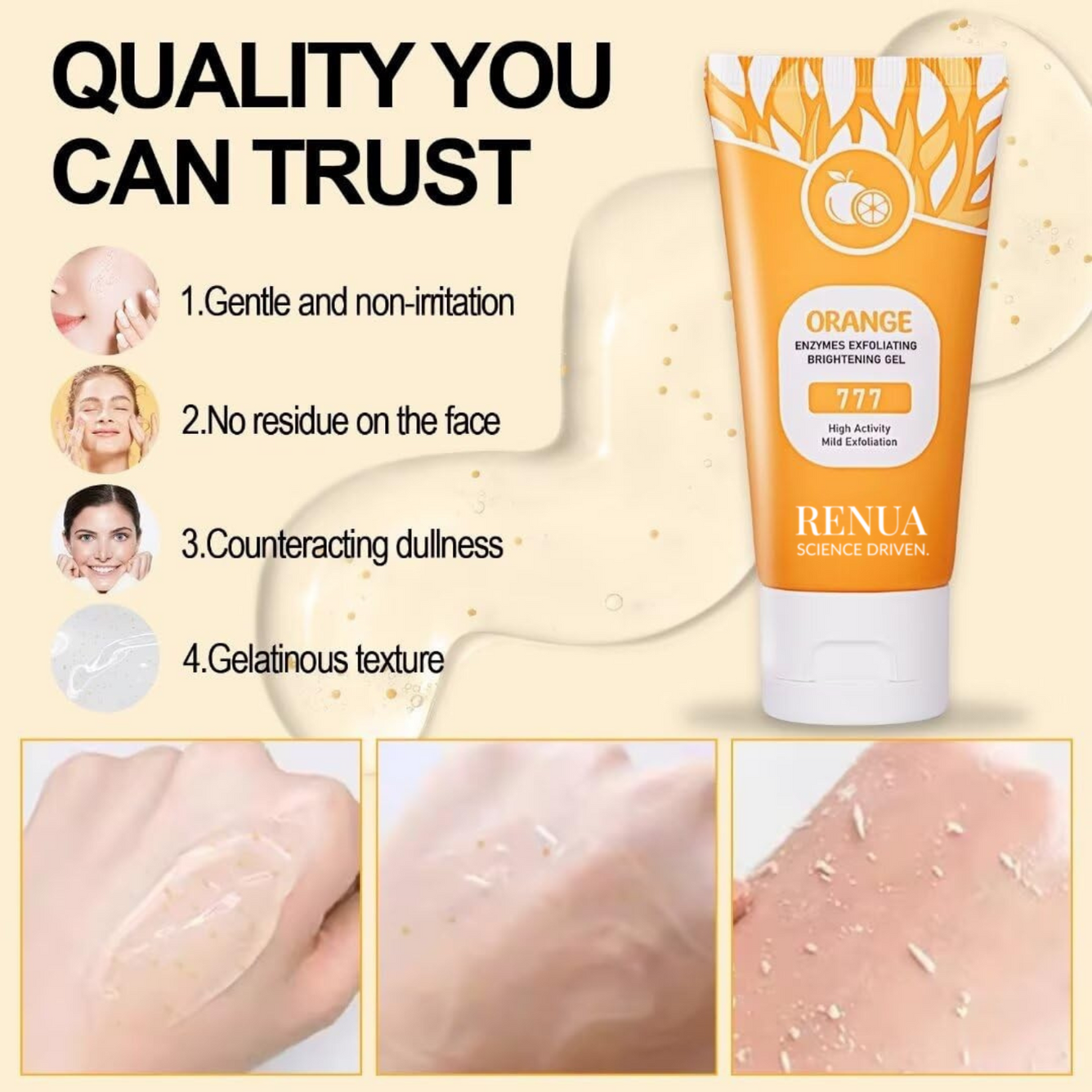 Orange Brightening Exfoliating Gel